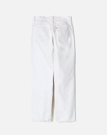 Womens | Upcycled Vintage | Levi's 90s RE/DONE Repair Jean | One-of-a-kind | White