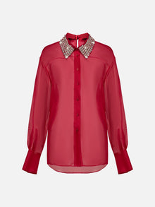 Button-Down Shirt | Red