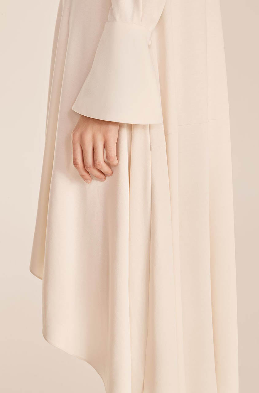 Cupro Dress | Papier Mache