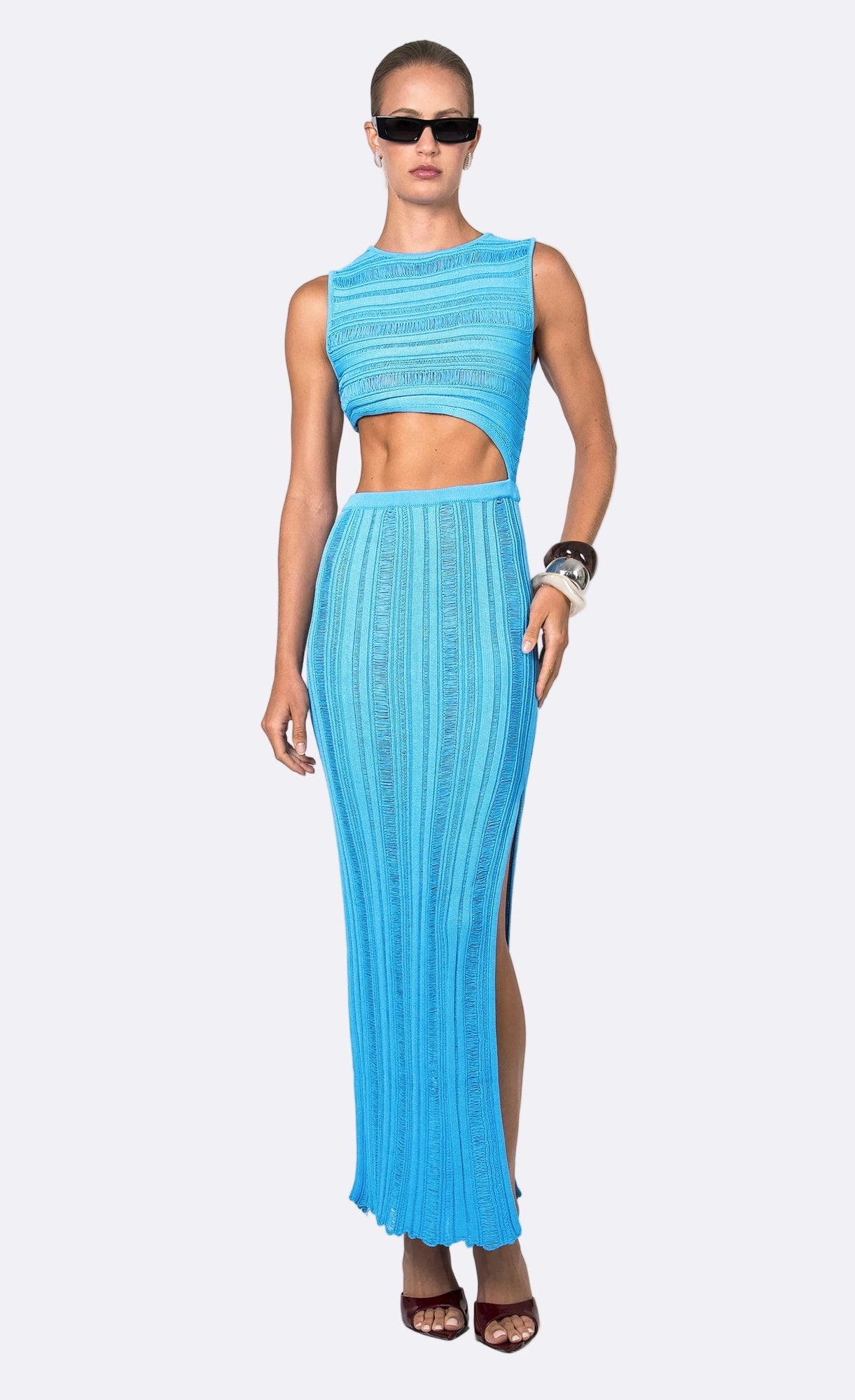 Oriana Dress | Azure
