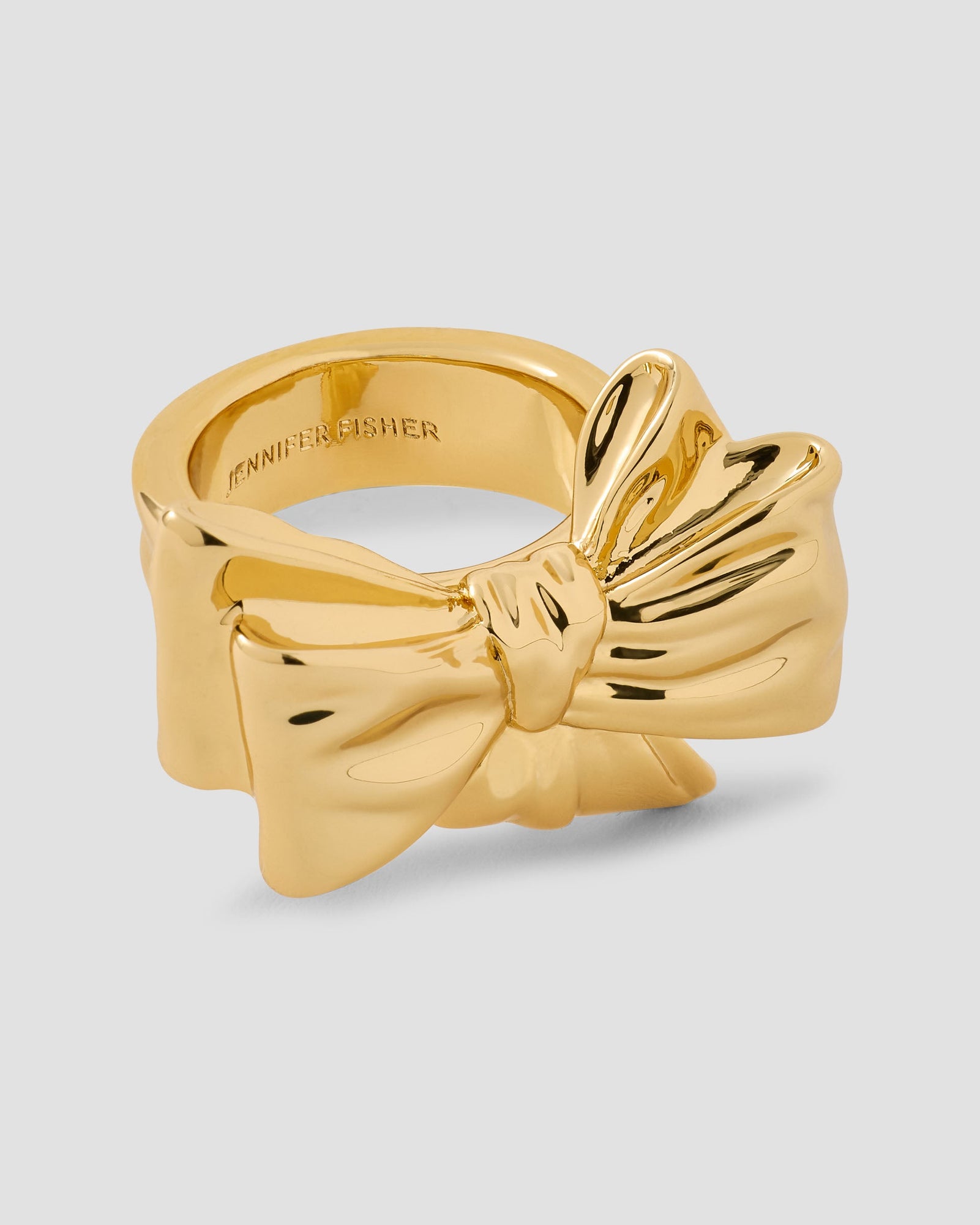 Small Bow Ring - front view | gold rings