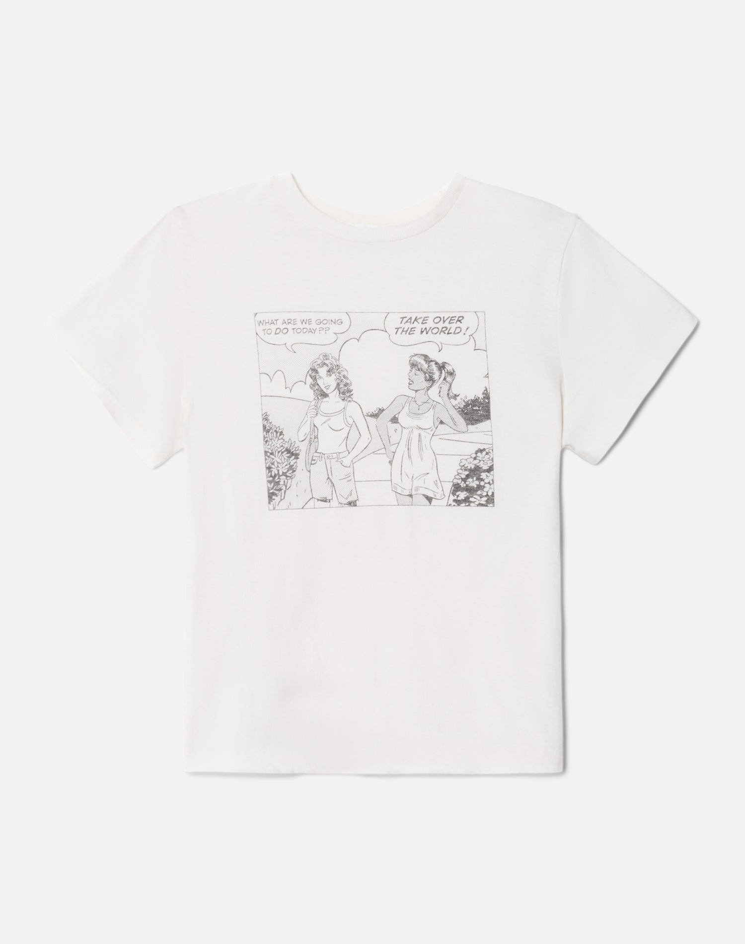 Classic "Girl Power Tee | Vintage White