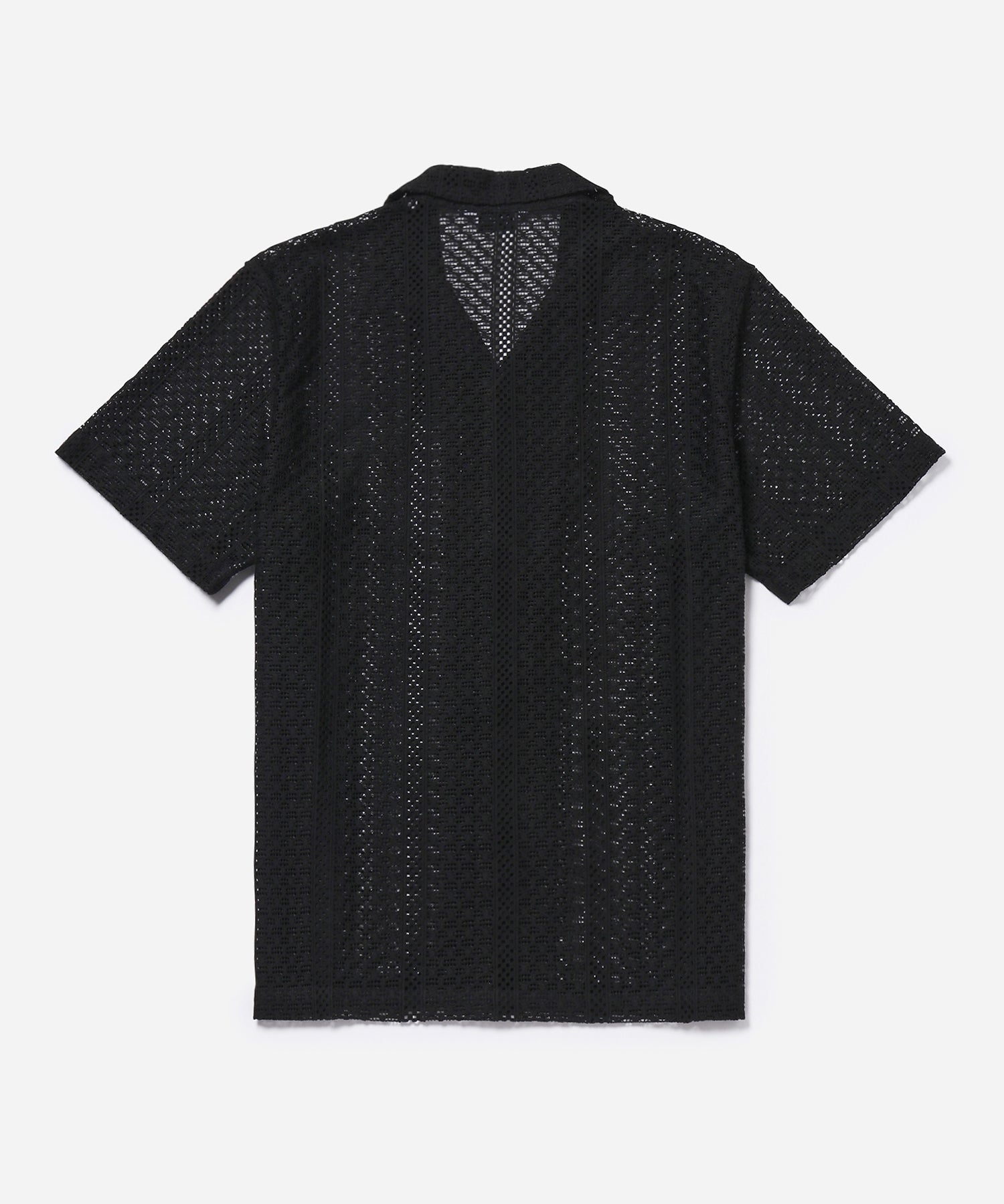 Black | Canty Cotton Lace SS Shirt