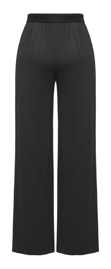 Straight-Leg Pants | Black