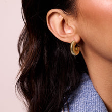 West Hoops | 14K Gold Plated