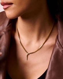 Cleopatra Necklace | Clear Crystal | 14K Gold Plated