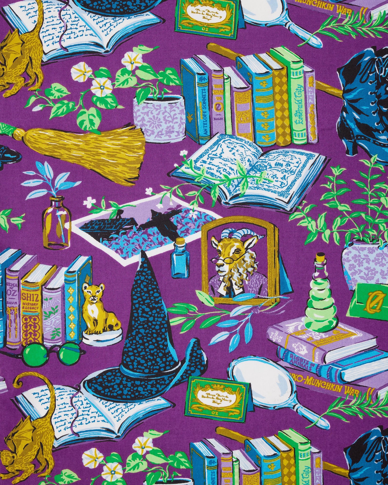 Elphaba's Alchemy - Petite Traveler Tote - Brewed Blackberry - Printfresh