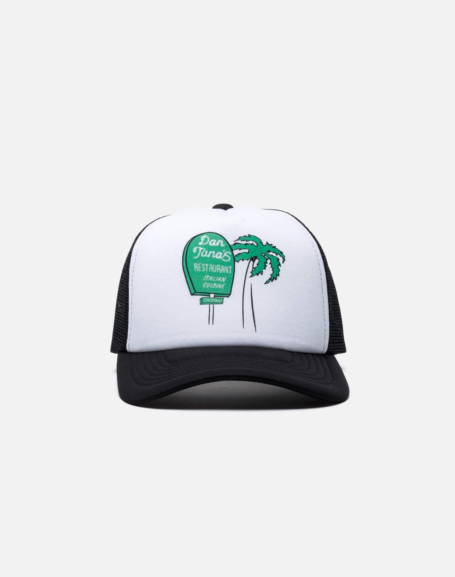 Womens | Trucker Hat "Dan Tana's Sign" | White/Black
