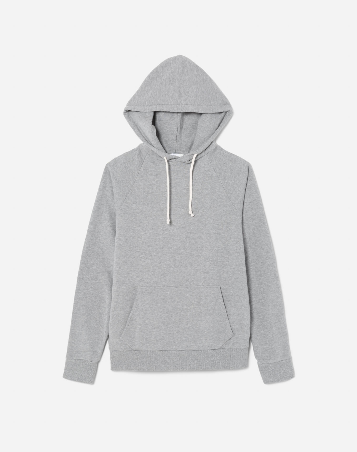 60s Raglan Hoodie | Heather Grey