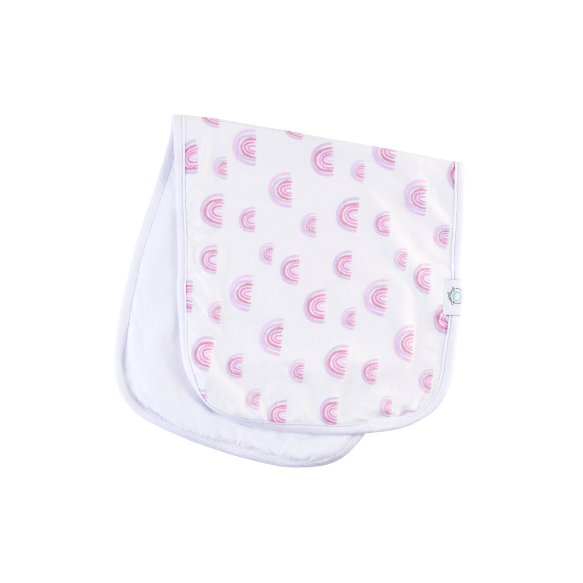 Dream Burp Cloth | Pink Rainbow