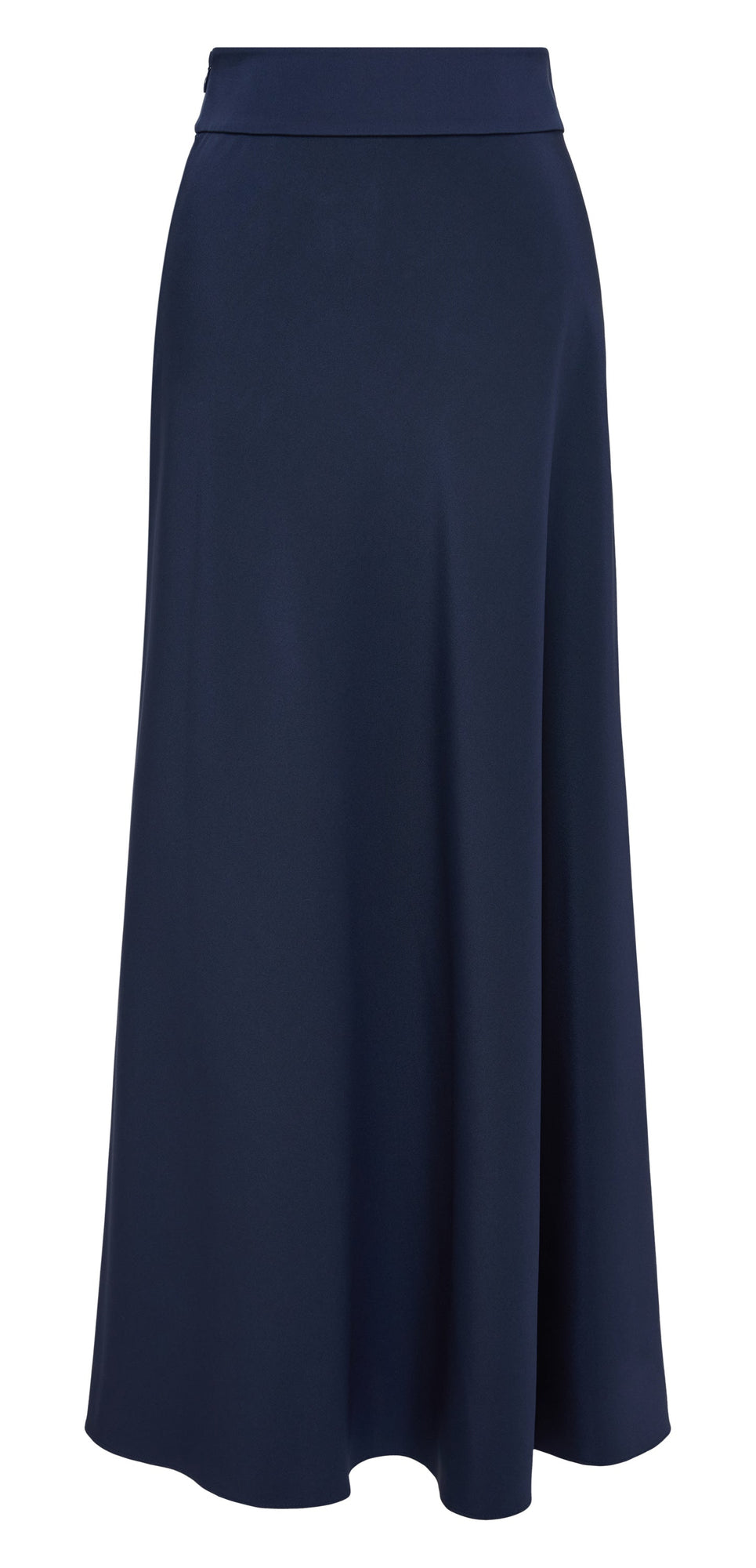 High-Waisted Maxi Skirt | Navy