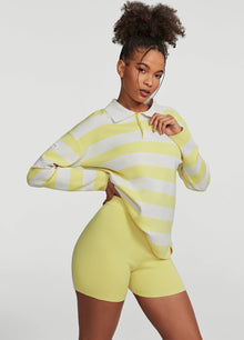 Everyday Knit Shorts | Lemon Meringue