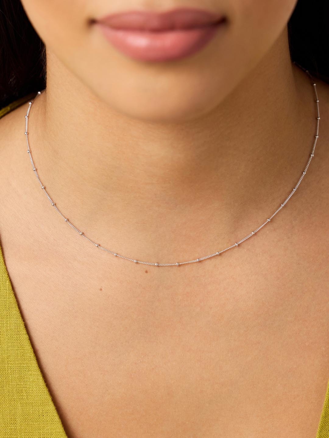 Ana Luisa Jewelry Necklaces Chain Necklaces Silver Chain Necklace Ana Silver Sterling Silver