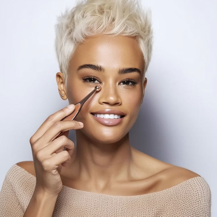 Elite Brush Circle 1R | Rose Gold