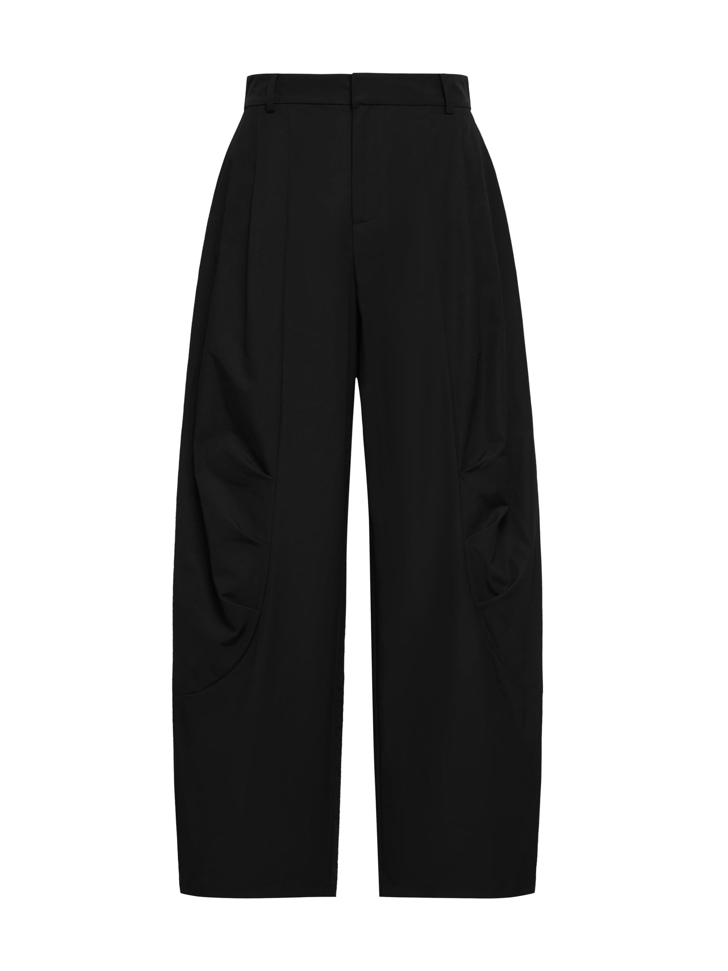 Casual Parachute Pants | Black
