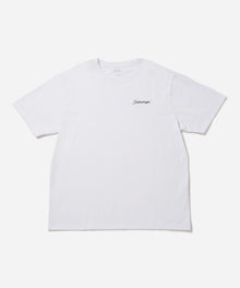 Ivory | Saturdays Embroidered Standard SS Tee