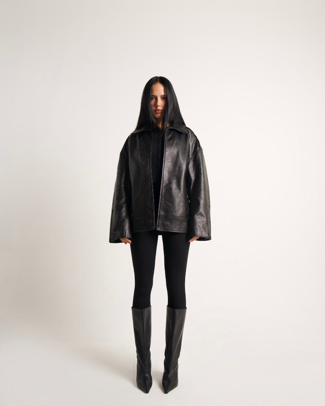 Womens | Tate Nappa Prince Leather Boot | Black