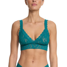 Signature Lace Crossover Bralette | Northern Lights (Green)
