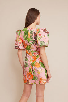 Aliza Dress | Avery Floral Pink