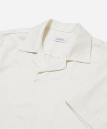 Ivory | York Camp Collar SS Shirt