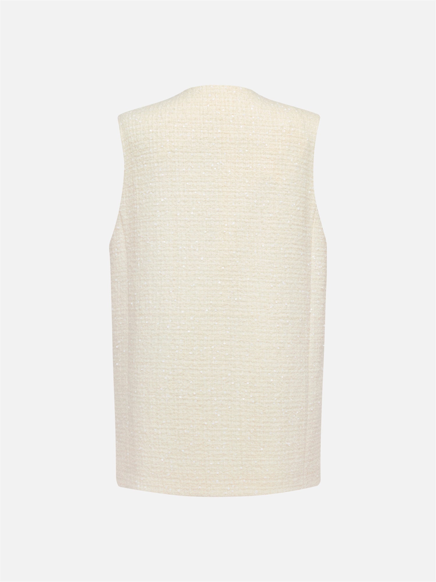 Yak Wool Vest | White