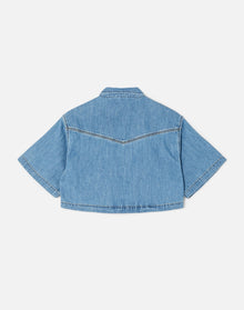 Womens | Oversized Crop Shirt | Barely Worn