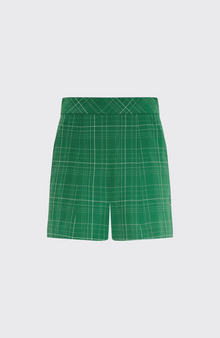 Stretch Seersucker Short | Green
