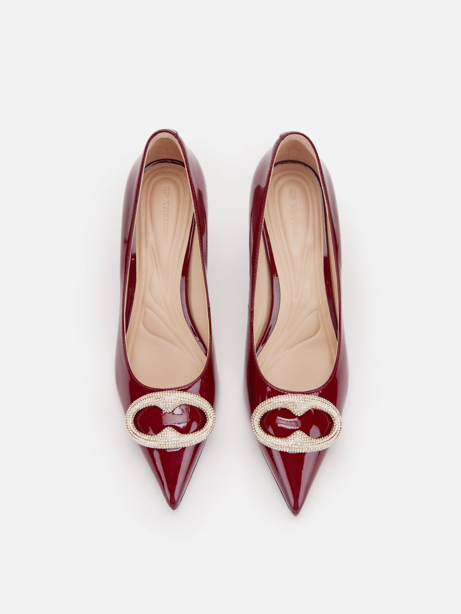 Heels | Wine Red