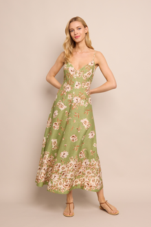 Mae Midi Dress | Farfella Sage