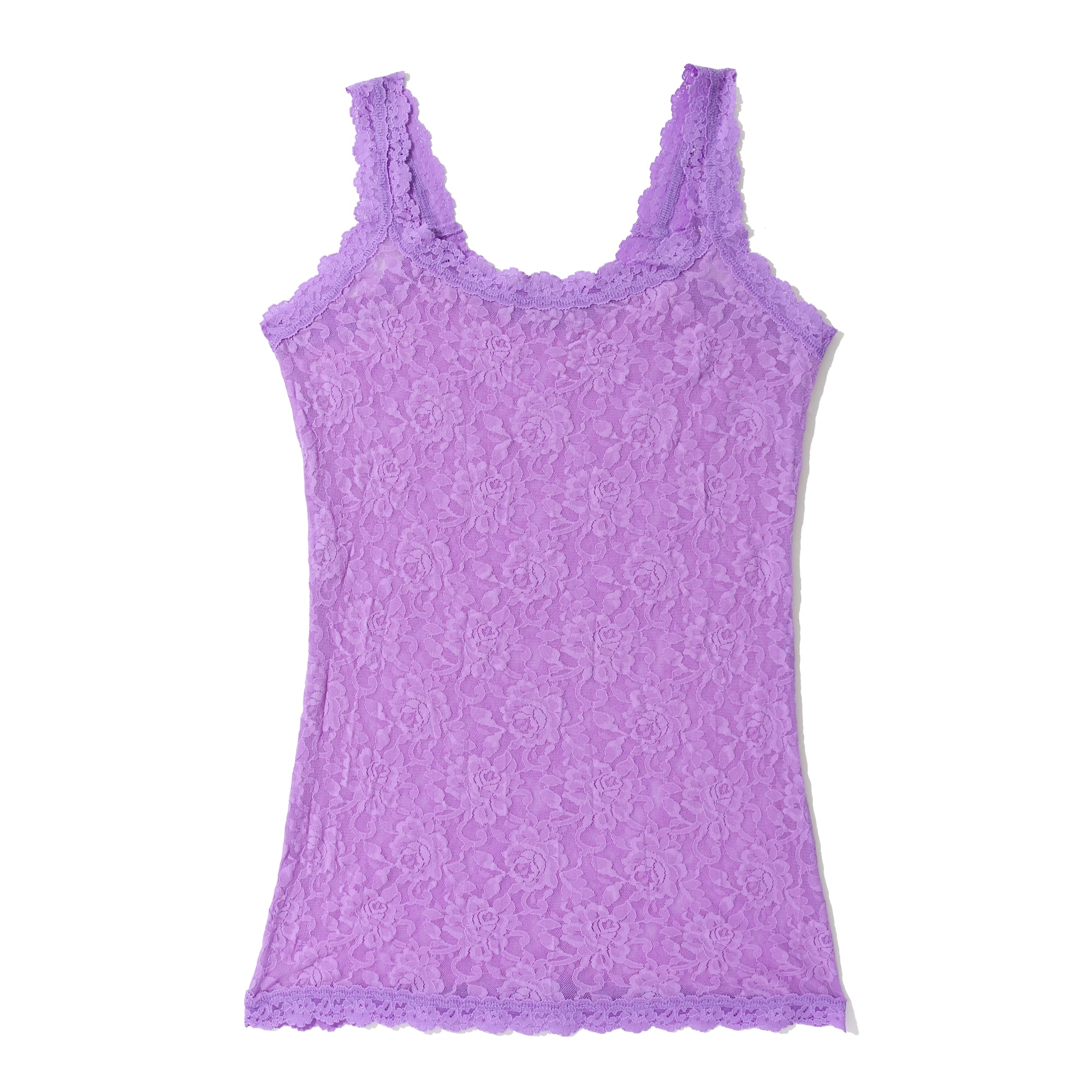 Signature Lace Unlined Camisole | Electric Orchid