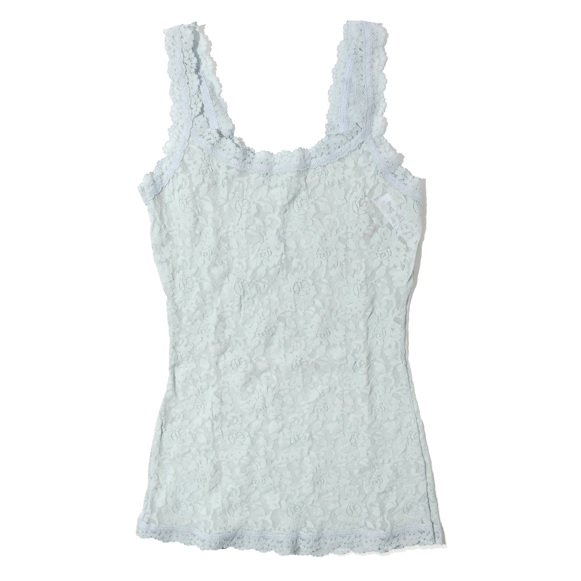 Signature Lace Unlined Camisole | Pearl Grey