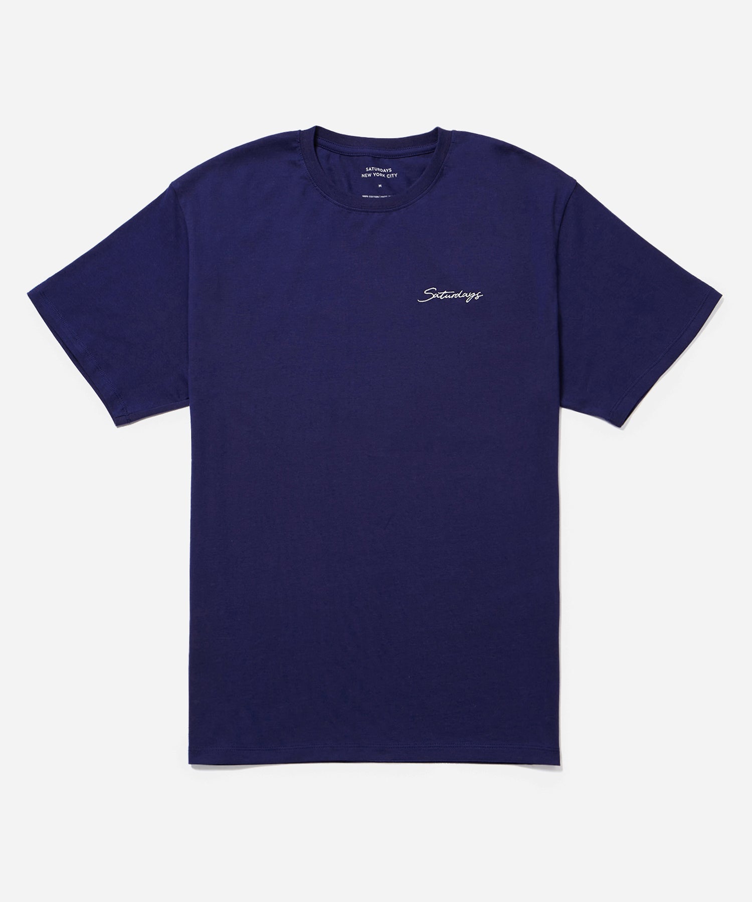 Ocean | Saturdays Embroidered Standard SS Tee