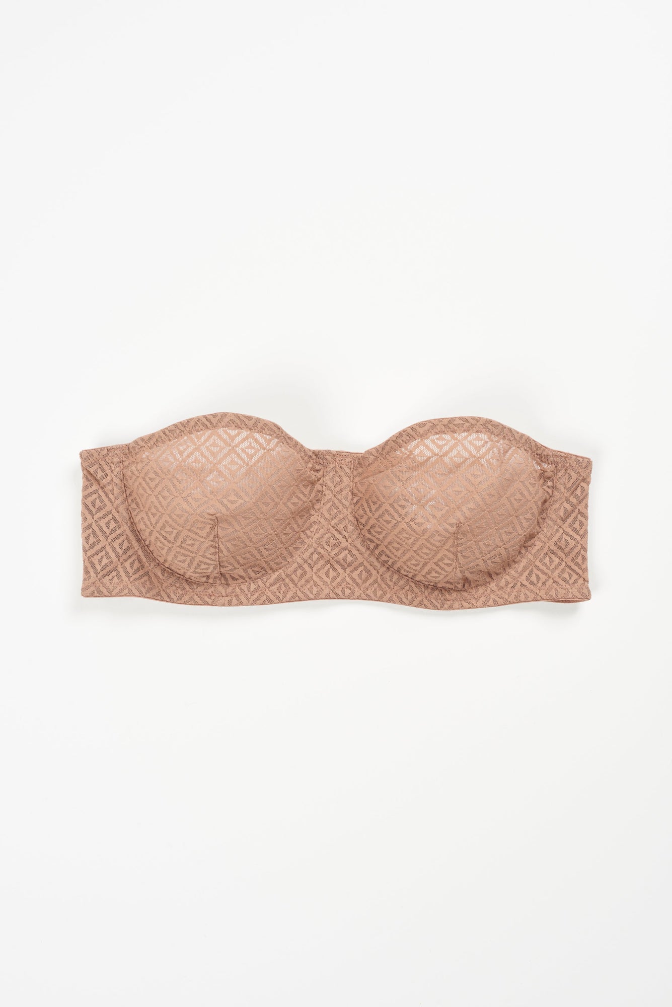 Betty Underwire Strapless Bra | Bronze