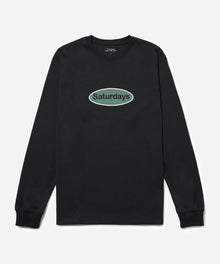 Black | Patch Logo LS Tee