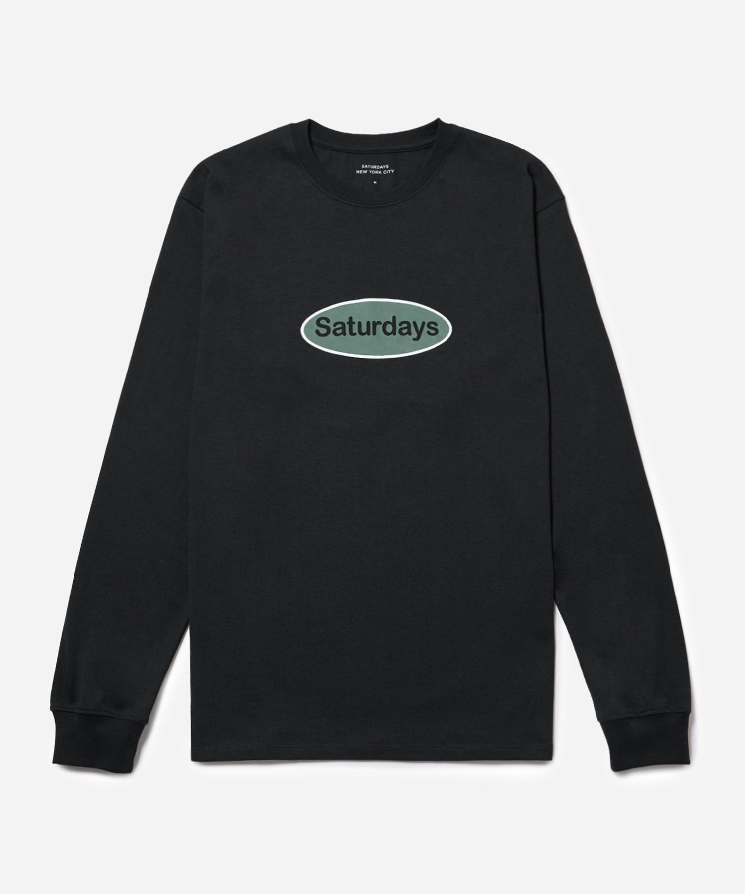 Black | Patch Logo LS Tee