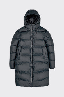 Long Puffer Jacket | Slate