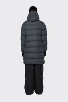 Long Puffer Jacket | Slate