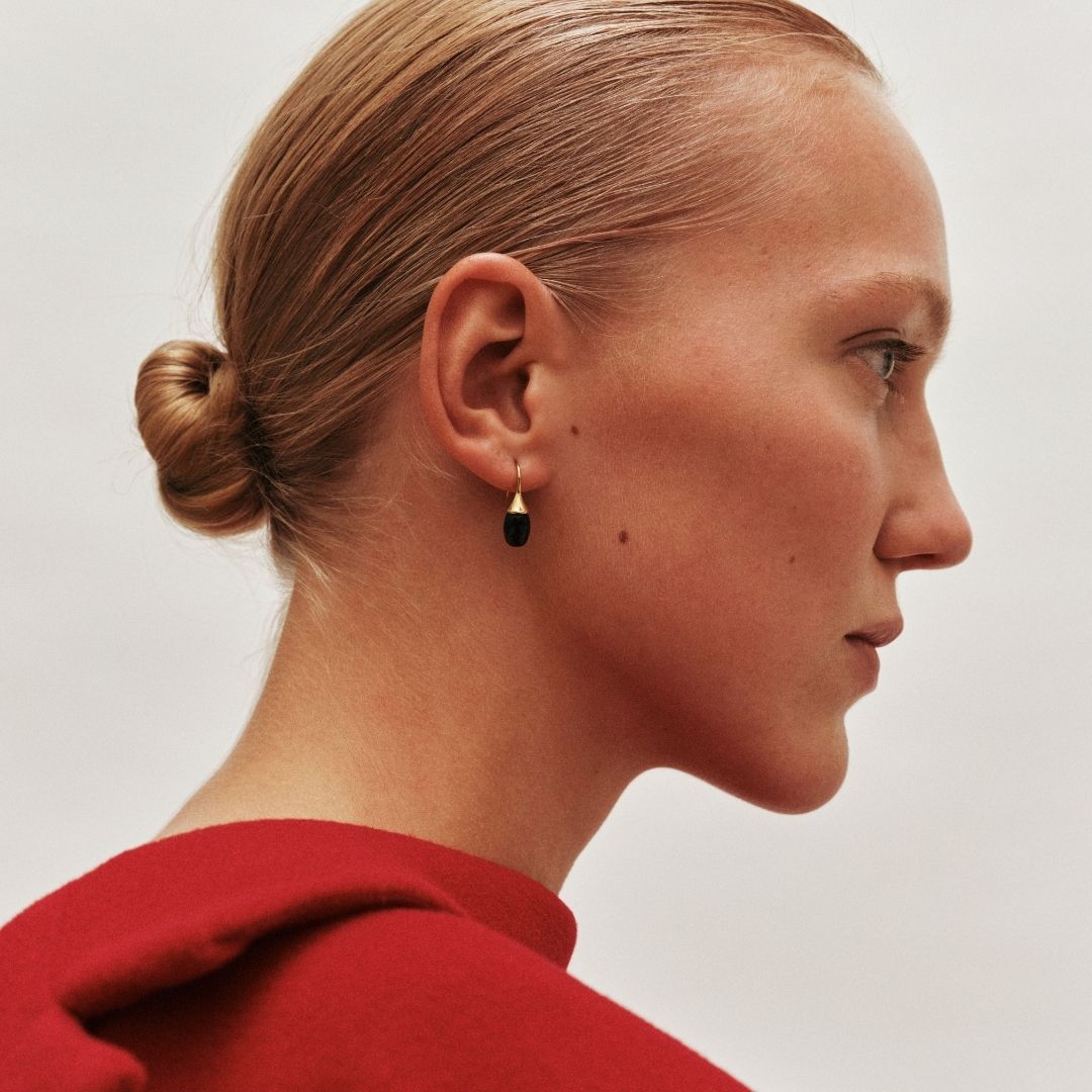 Odette Earrings | Silver PVD Plated Stainless Steel