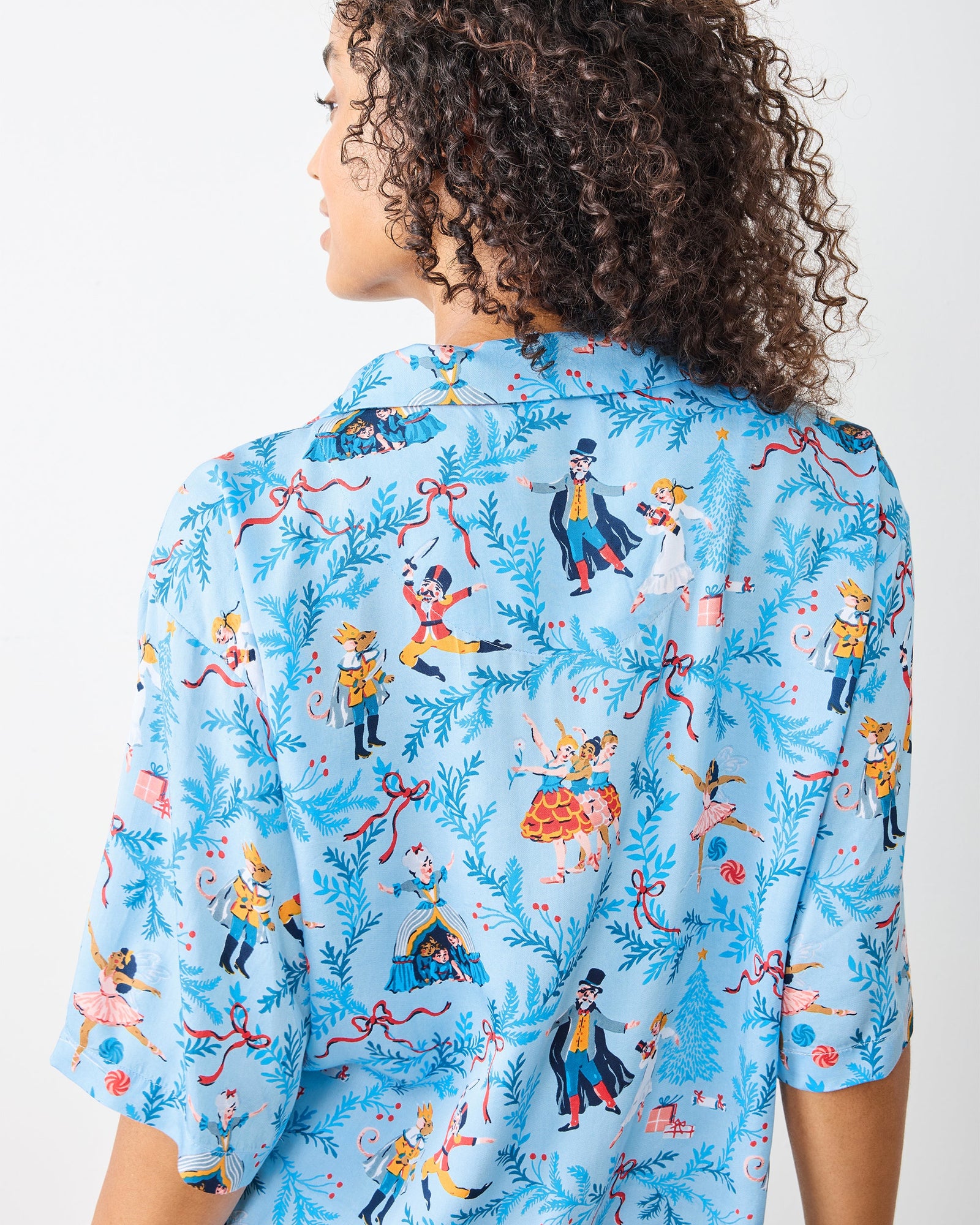 Nutcracker Dreams - Tall Eco Satin Wildest Dreams Set - Blue Slipper - Printfresh