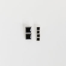 Archer Drop Earrings | Silver PVD Plated Stainless Steel