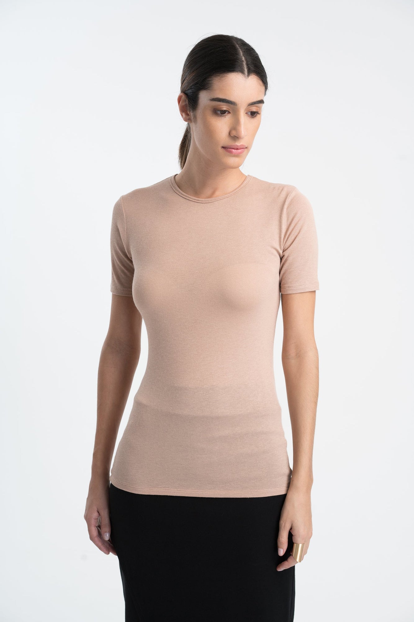 Sheer Reign Top | Light Beige