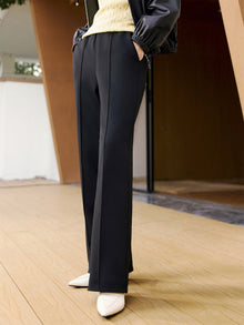 Lightweight Puffy Goose Down Pants | Black