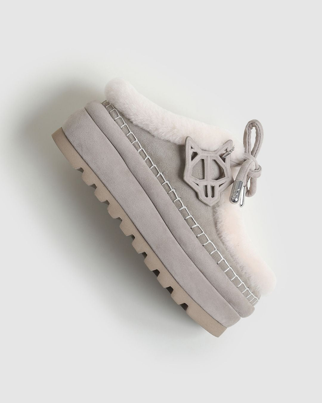 Womens | Blizzard Yetti Suede Loafer | Stone