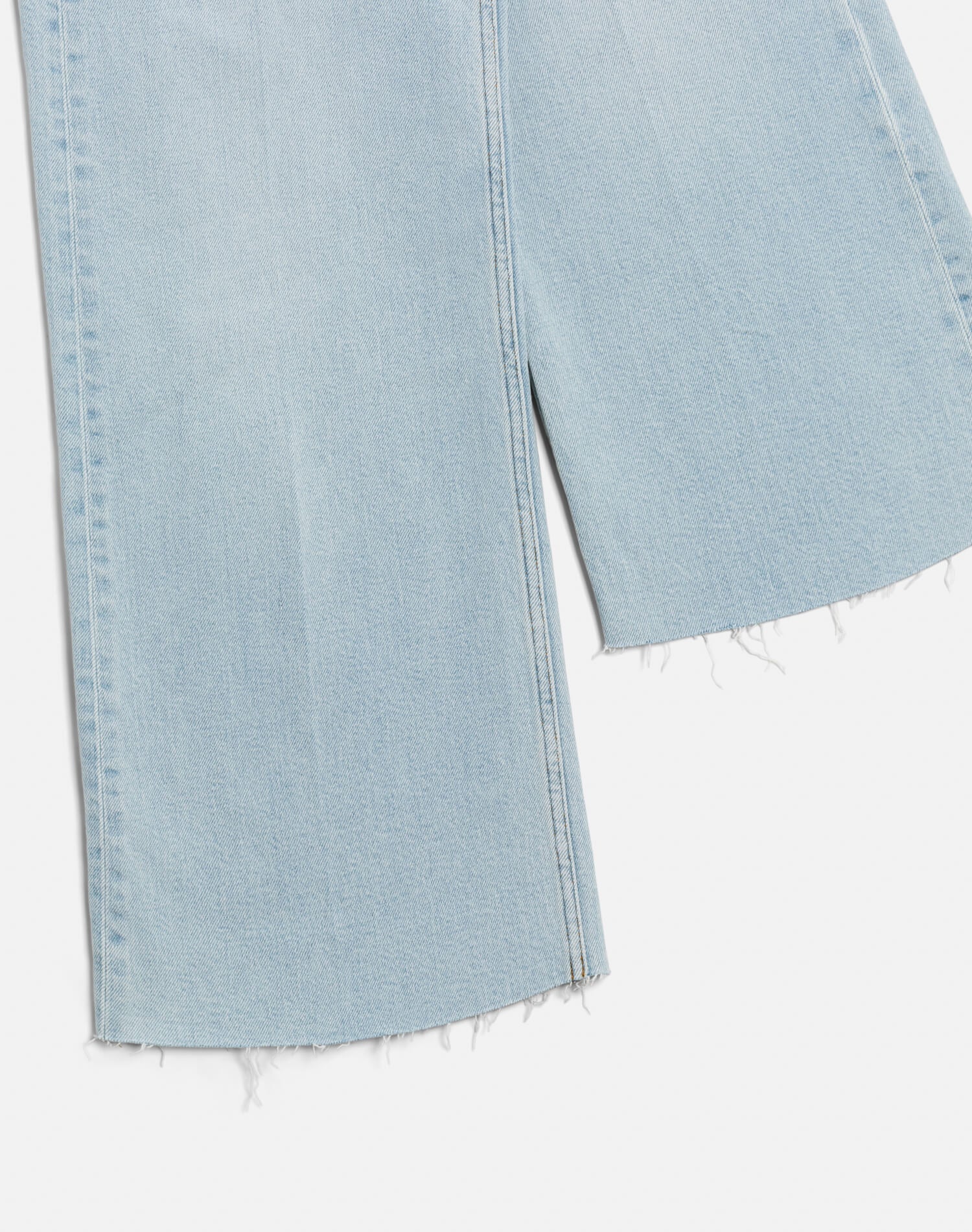 Womens | Comfort Stretch Mid Rise Wide Leg Crop | Ola Indigo