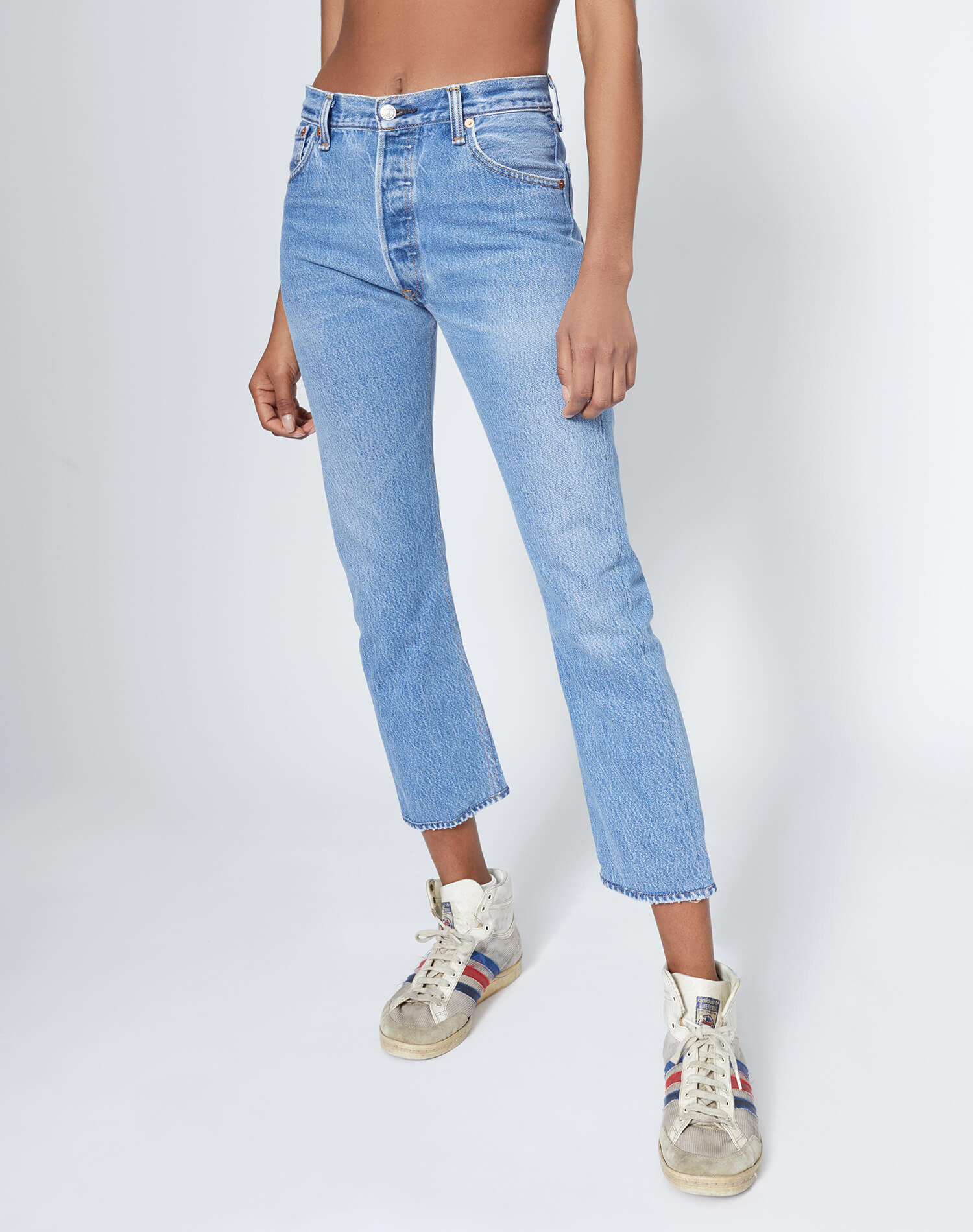 Levi's High Rise Crop Inseam 26 | Indigo