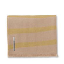 Zebra Throw | French Yellow / Beige