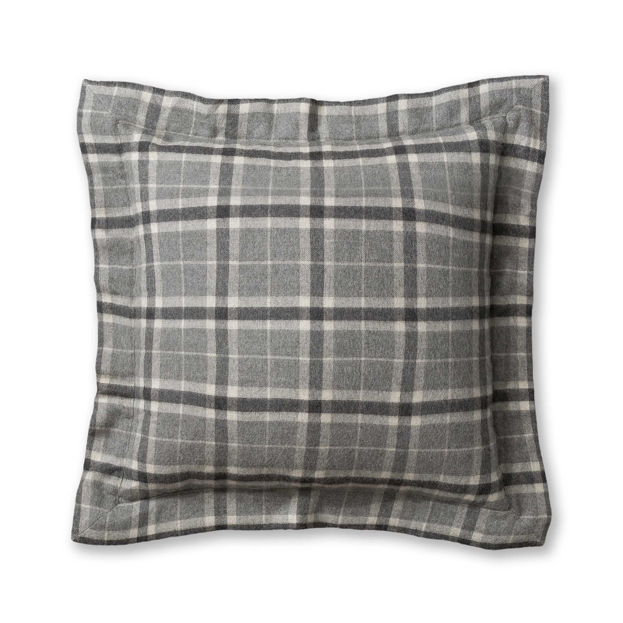 Aberdeen Euro Pillow | Dark Grey/Charcoal