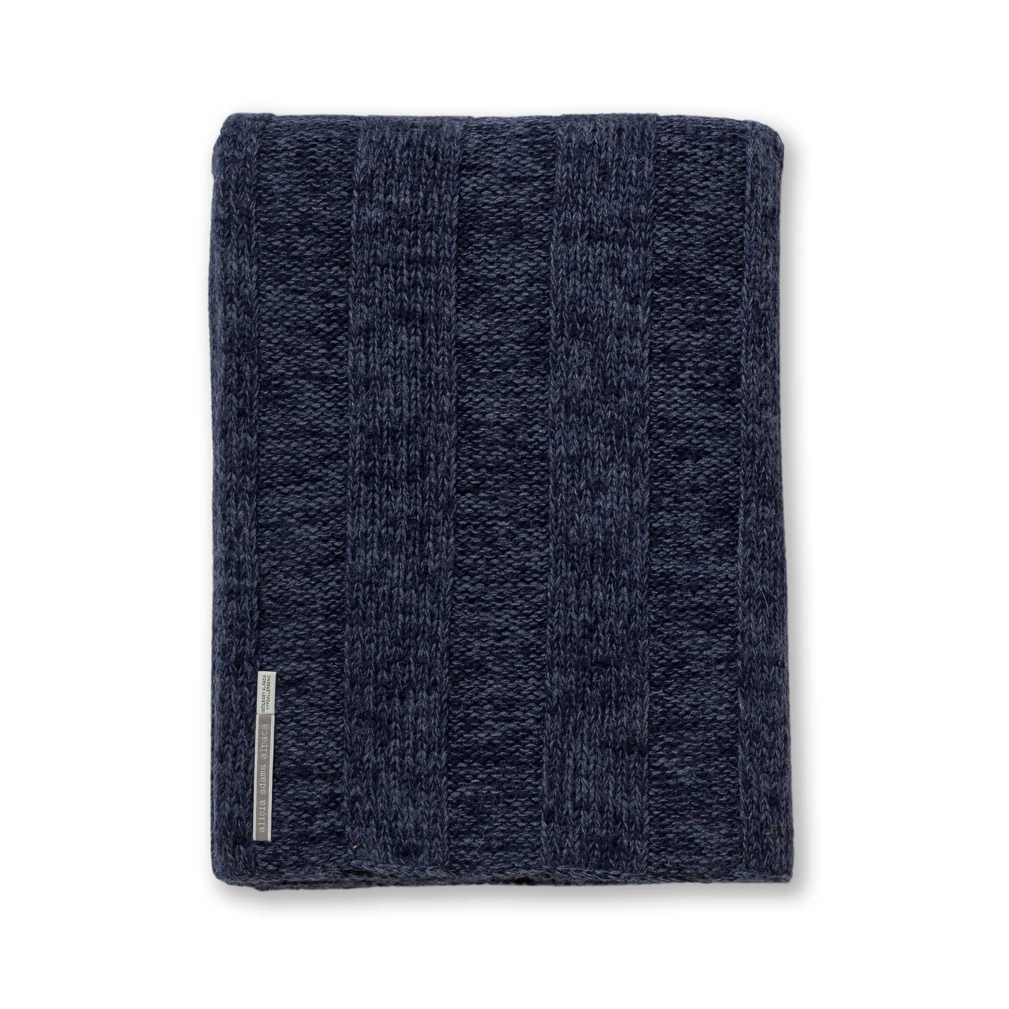 Gramercy Throw | Marled Denim