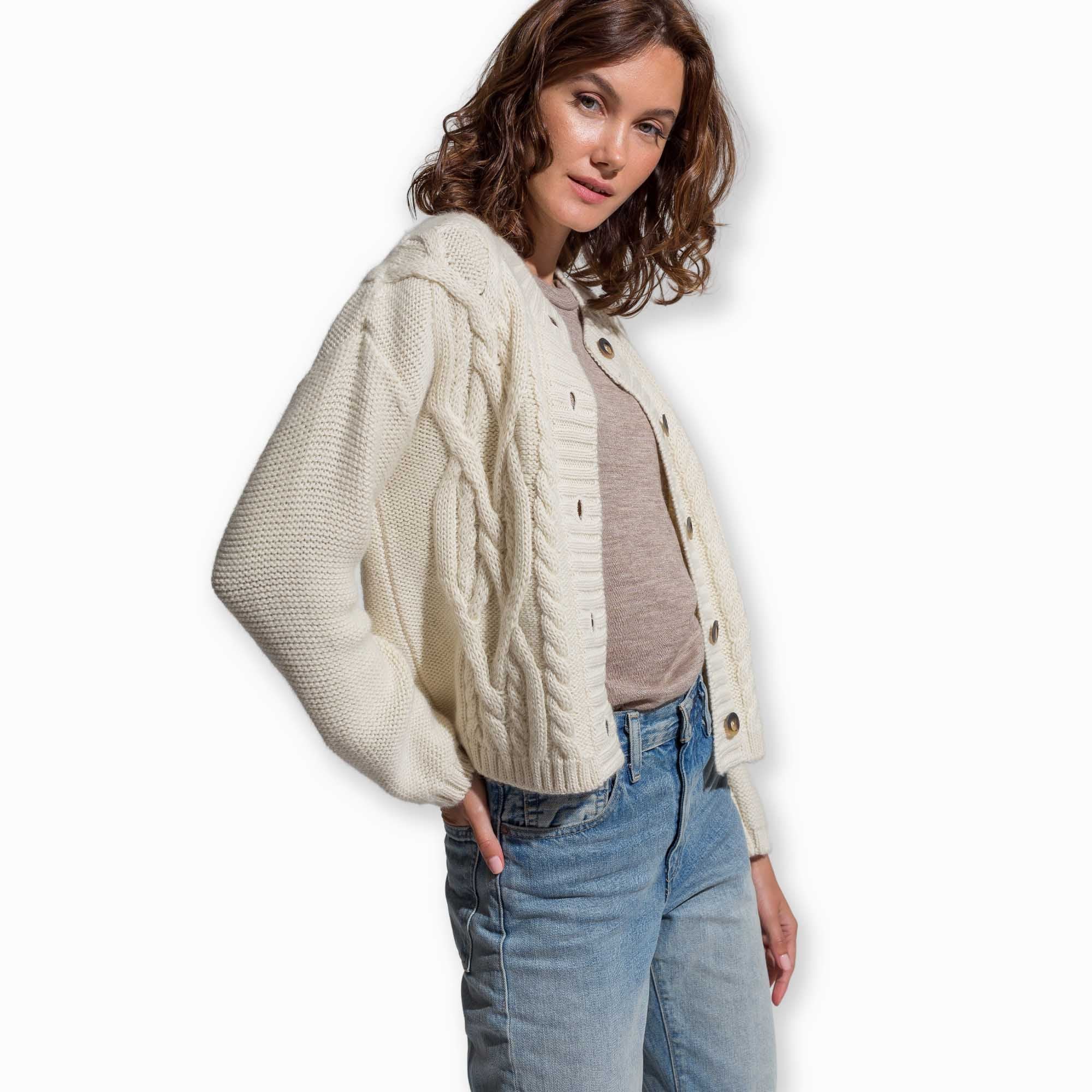 Buckley Cardigan | Ivory