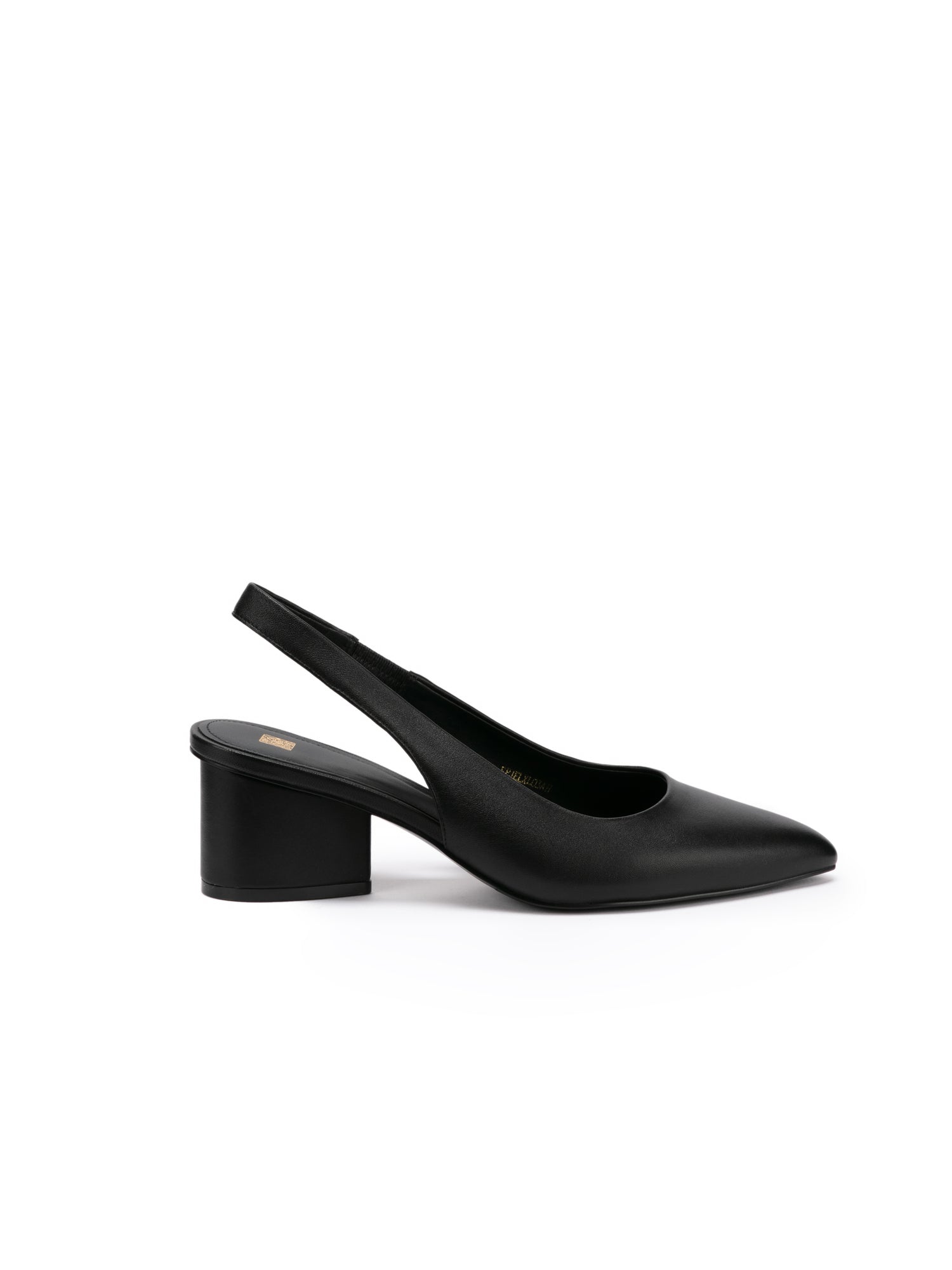 Chinese Elegant Waterdrop Heel Hollow Single Shoes | Black